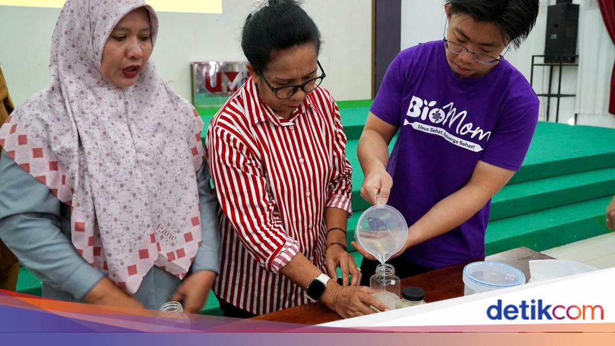 BioMom Edukasi Warga Kupang soal Kesehatan Usus hingga Pelatihan Water Kefir