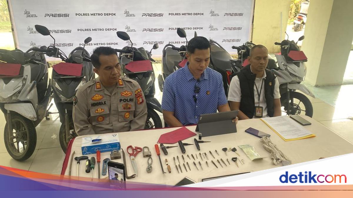 Polisi Ungkap Alasan Maling di Depok Bawa Tali Pocong Saat Curi Motor