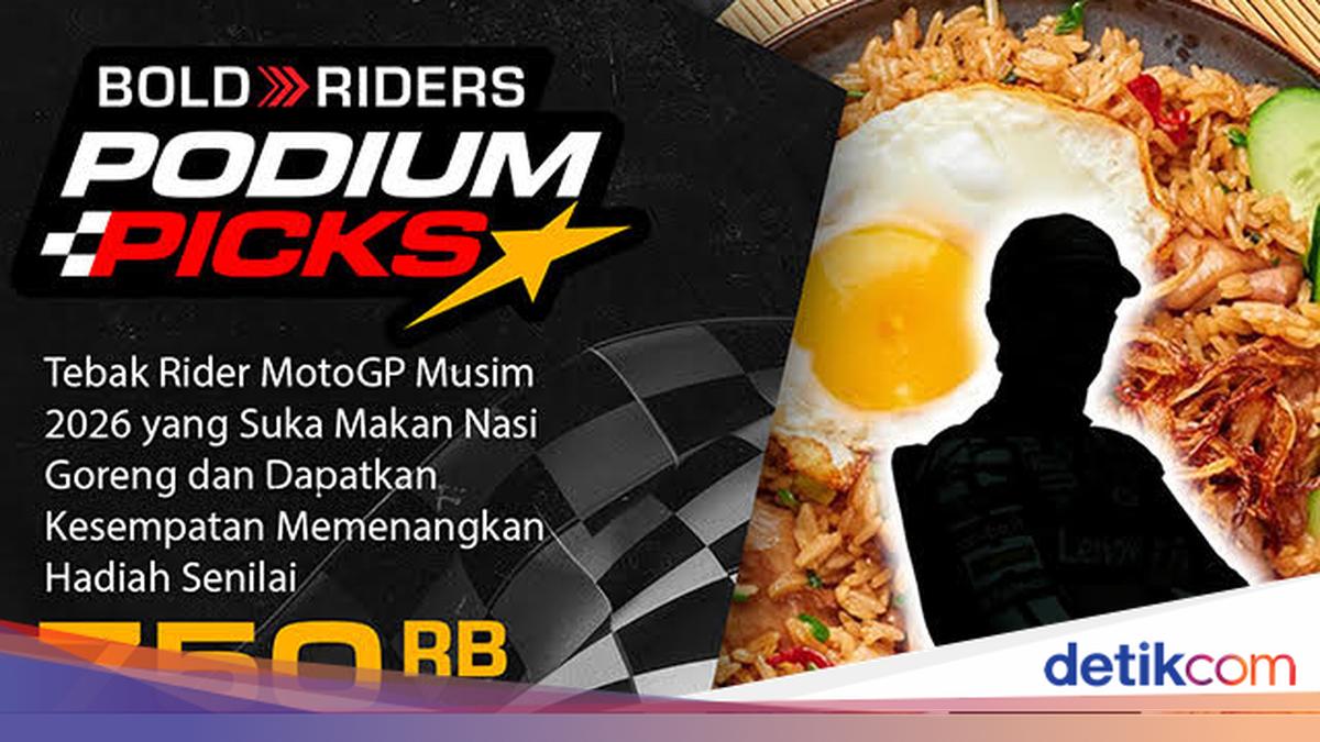 Tebak Rider MotoGP yang Suka Nasi Goreng Bisa Dapat Saldo Rp 250 Ribu, Mau?