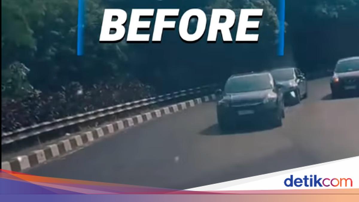 Viral Pengendara Waswas Tabrakan di Jl Akses UI karena Tak Ada Markah