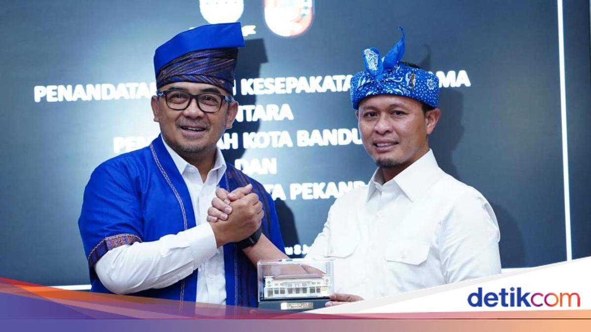 Teken MoU dengan Pemkot Bandung, Walkot Agung Ingin Pekanbaru Setara Kota Nasional