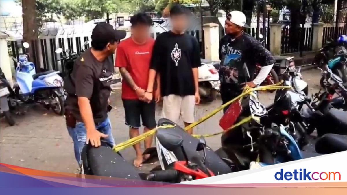 Polisi Tangkap 2 Pria di Jakbar Curi Motor untuk Beli Sabu dan Obat Keras