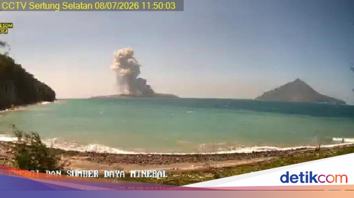 Gunung Anak Krakatau Siaga, Petugas PGA Sebut Kecil Terjadi Potensi Tsunami