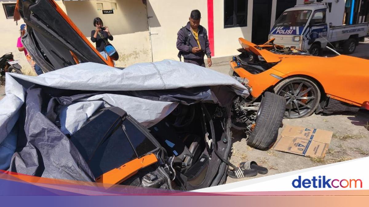 Detik-detik Kecelakaan McLaren Andra ST yang Berujung Terbelah Dua