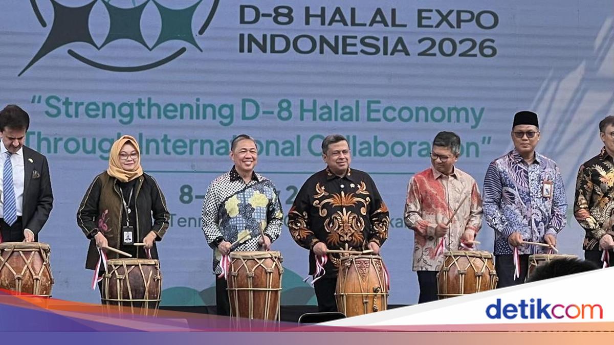 D-8 Halal Expo Indonesia Dibuka, RI Ingin Galang Kekuatan Ekonomi Halal