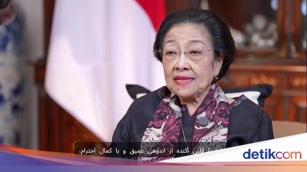 Pesan Duka Megawati Atas Wafatnya Khamenei Muncul di TV Iran