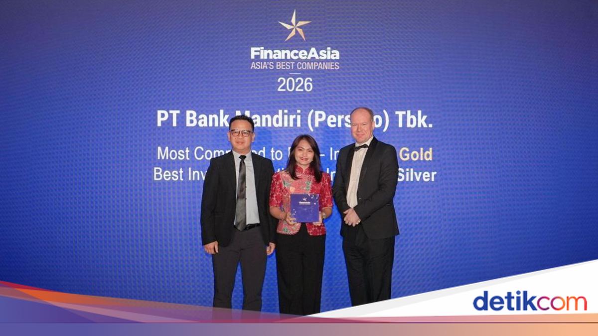 Bank Mandiri Raih Penghargaan FinanceAsia 2026