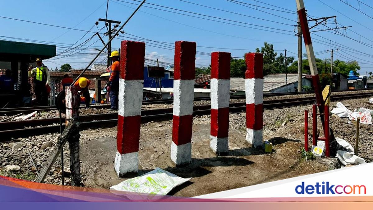KAI Tutup Permanen Perlintasan Liar di Sukaresmi Bogor