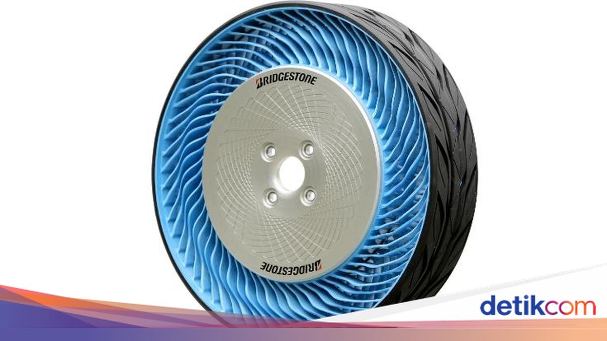 Ban Tanpa Angin Bridgstone Mulai Dipakai di Jalan Raya: Top Speed 20 Km/Jam