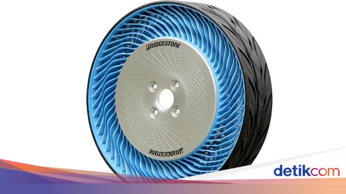 Ban Tanpa Angin Bridgestone Resmi Dipakai di Jalan Raya, Kecepatan Maksimal 20 Km/Jam