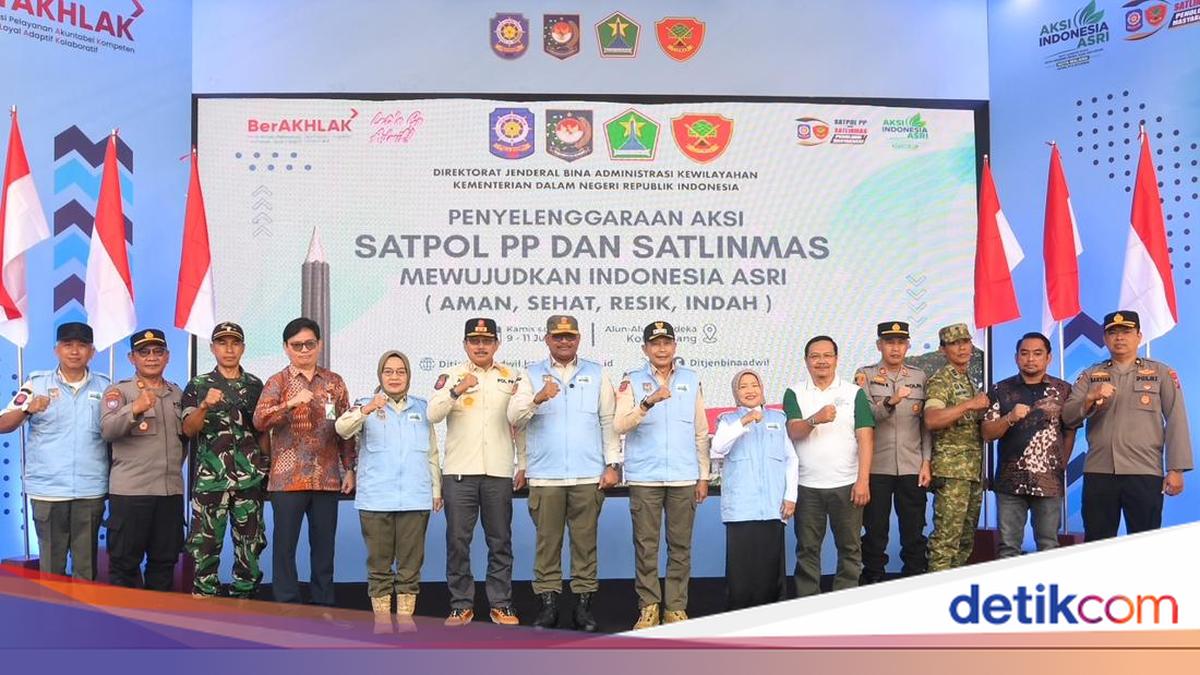 Kemendagri Libatkan Satpol PP dan Satlinmas Wujudkan Indonesia ASRI