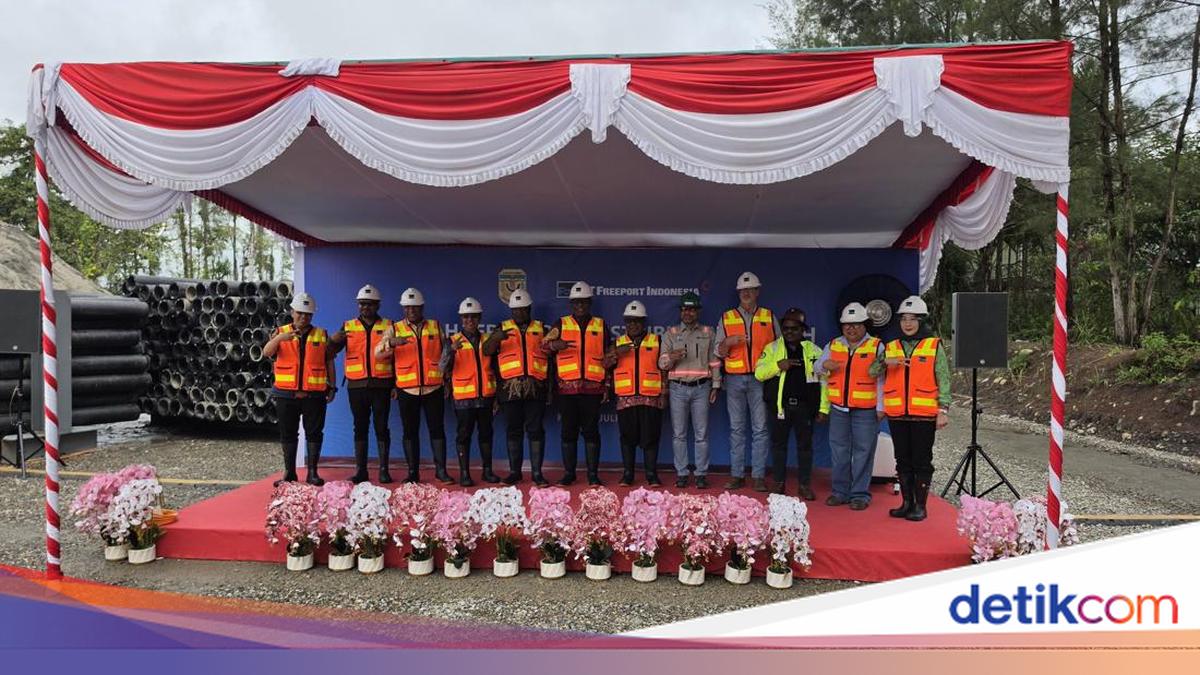 Freeport Hibahkan 11 Km Pipa untuk Perluas Akses Air Bersih di Mimika