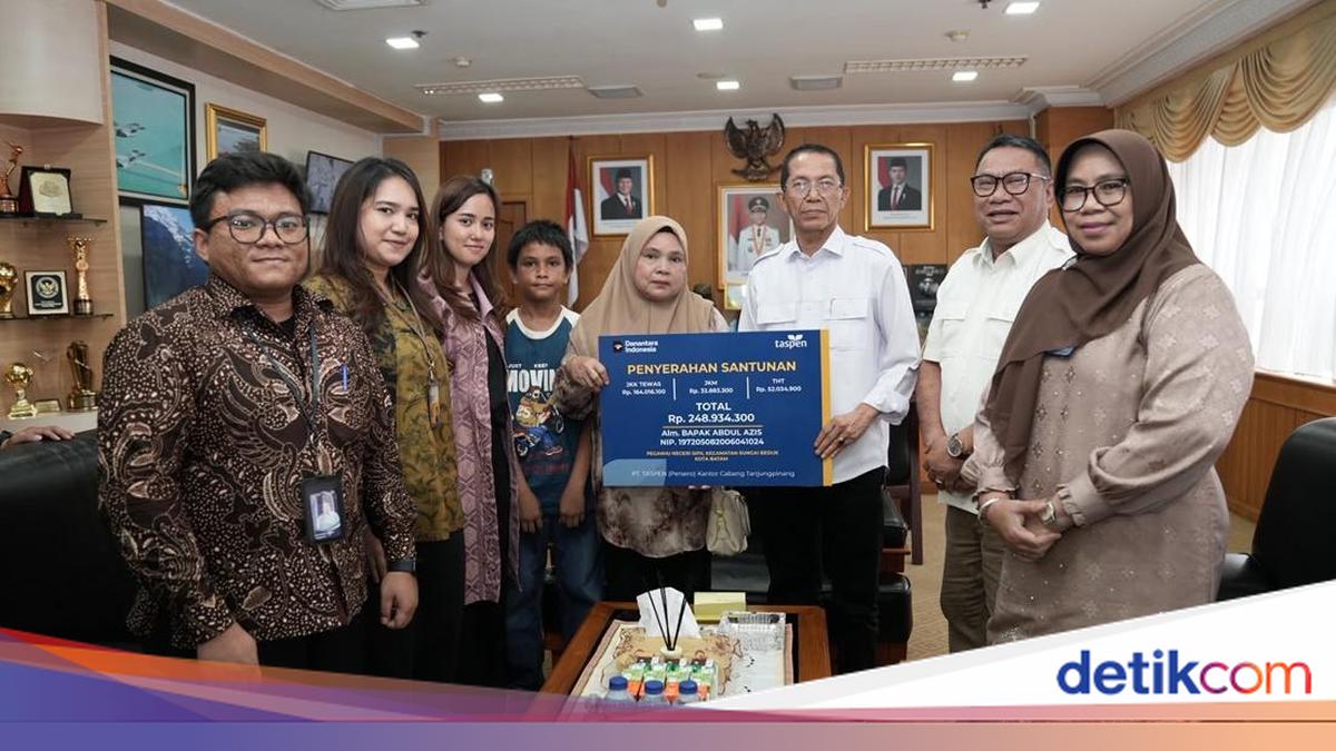 TASPEN Salurkan Manfaat JKK &amp; JKM Rp 1,08 M ke 2 Keluarga ASN di Kepri