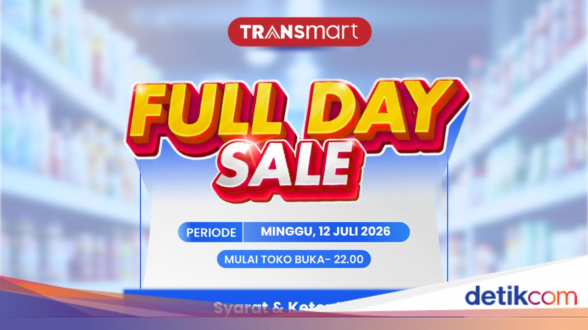Serbu Transmart Full Day Sale 50% + 20%! Produk Elektronik Banting Harga