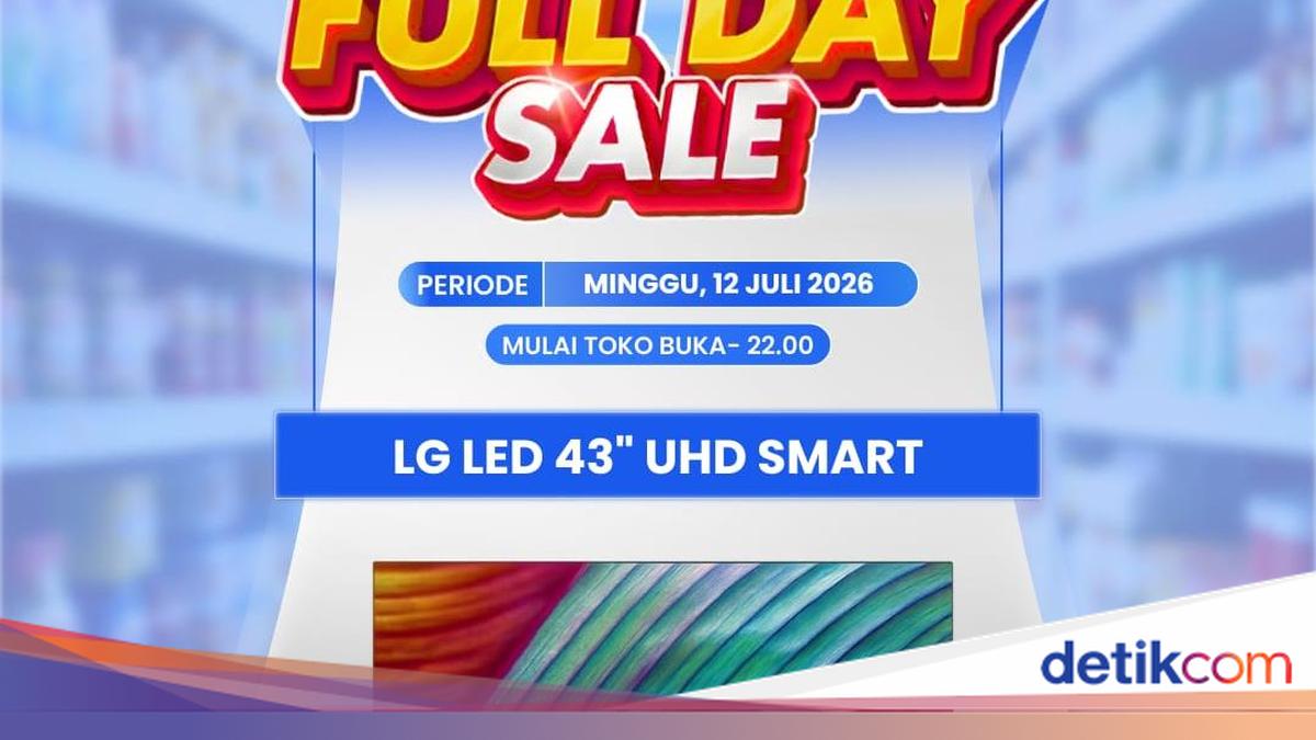 Beli TV bisa Diskon Sejuta Hanya di Transmart Full Day Sale