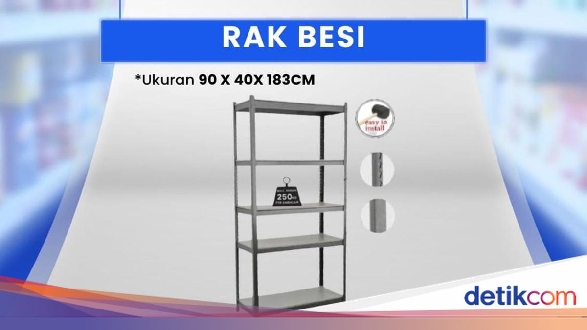 Beli Rak Besi Dapat Diskon Jumbo di Transmart Full Day Sale, Jadi Semurah Ini