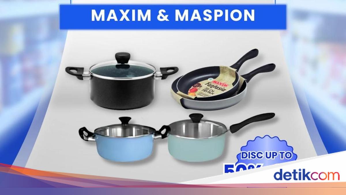 Alat Masak Banting Harga di Transmart Full Day Sale!