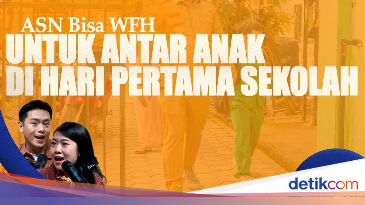 ASN Bisa WFH untuk Antar Anak di Hari Pertama Sekolah