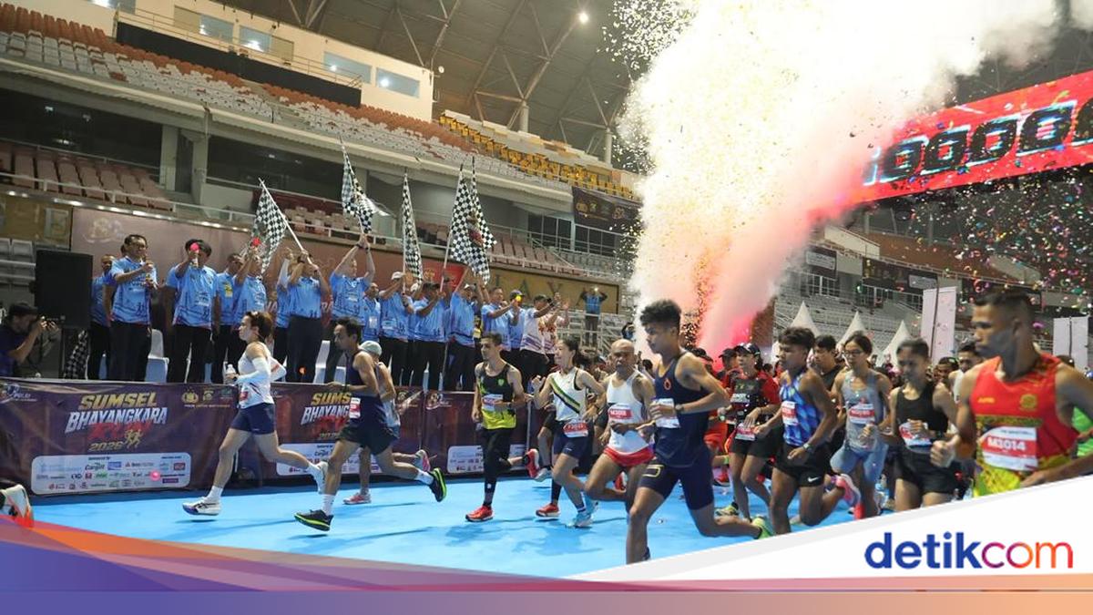 Sumsel Bhayangkara Run 2026 Disambut Antusias Warga, Diikuti 8.035 Peserta