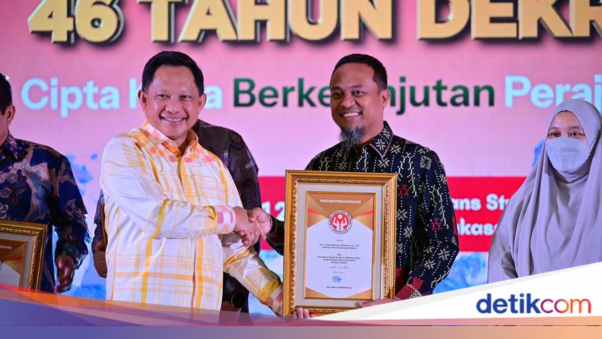 Mendagri Apresiasi Sulsel Sukses Jadi Tuan Rumah Syukuran Dekranas-HKG PKK