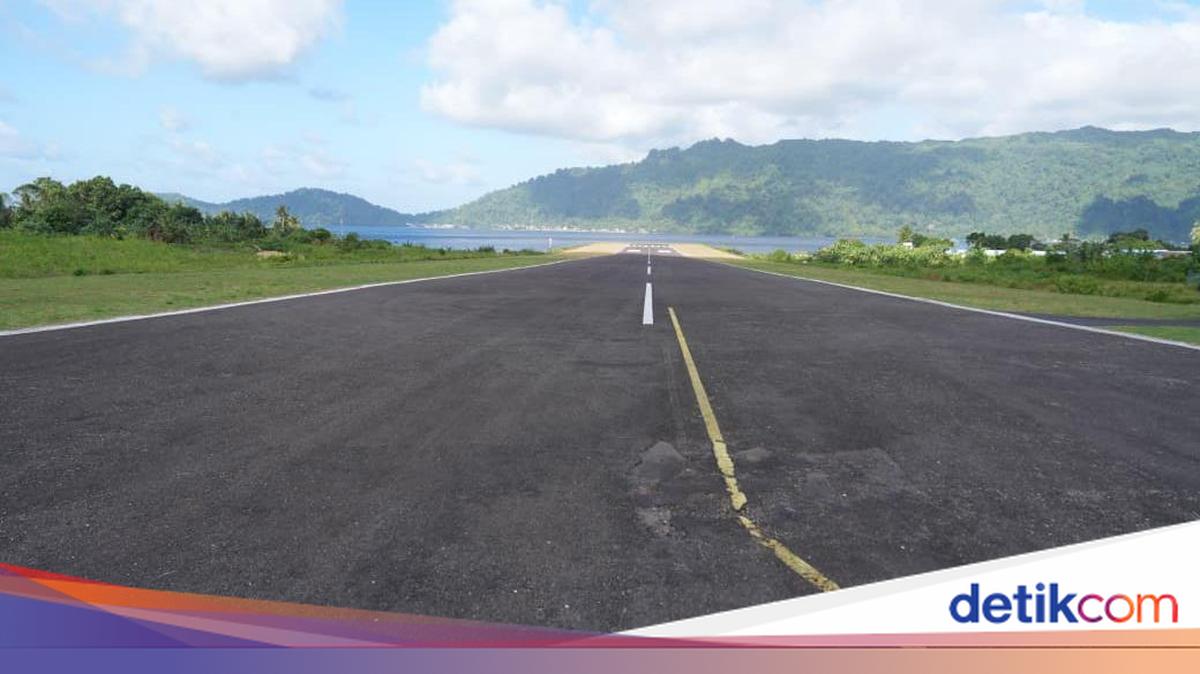 KemenPU Rencanakan Perpanjang Runway Bandara Bandaneira hingga 2,2 Km
