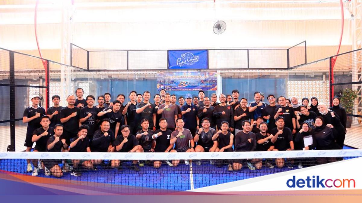 Perkuat Sinergitas, Polri Gandeng Jurnalis Gelar Turnamen Padel