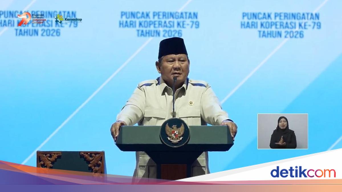 Prabowo: Gerakan Koperasi Indonesia Akan Bangkit Jadi Kekuatan Ekonomi