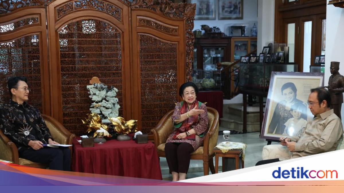 Megawati Terima Dubes Korsel dan UEA di Teuku Umar, Ini yang Dibahas