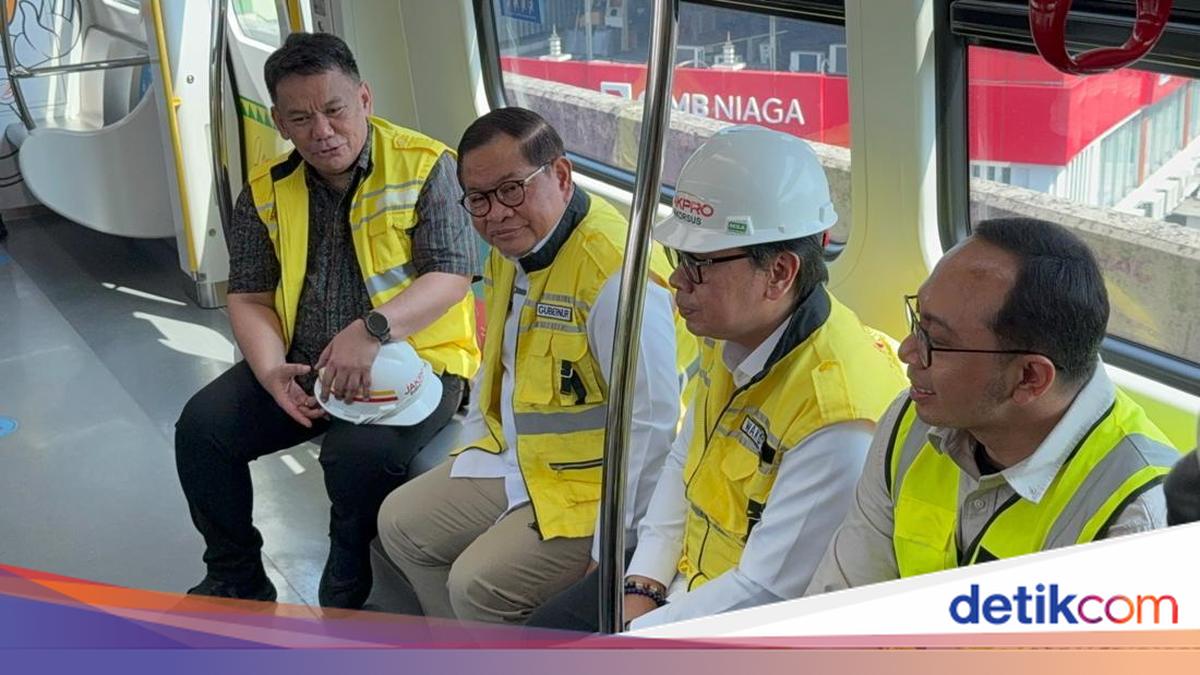 Pramono Pastikan LRT Jakarta Dilanjut hingga Dukuh Atas, Rampung 2028