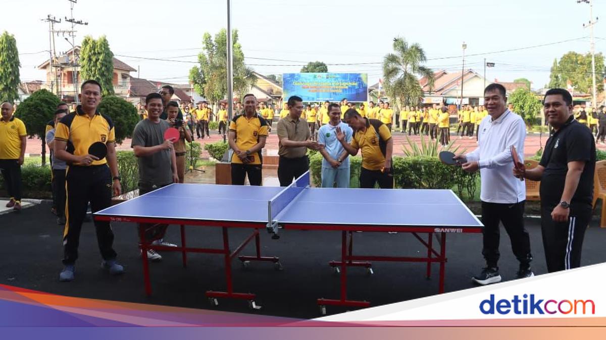Polres Muba dan Forkopimda Gelar Olahraga Bersama Perkuat Sinergi