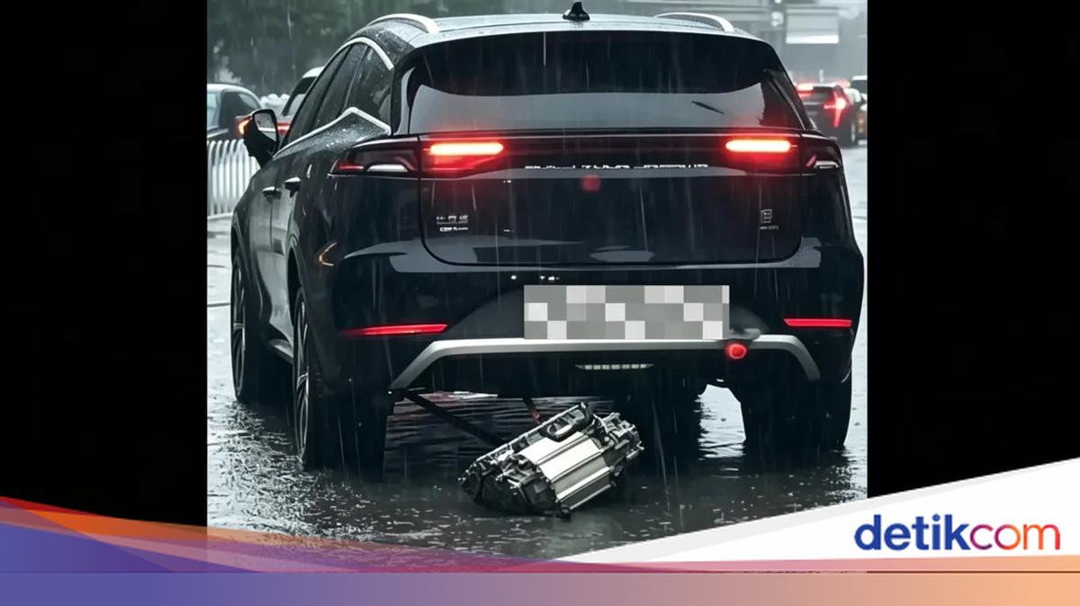 Komponen Mobil BYD Tang Terlepas saat Terjang Banjir, Ini Faktanya