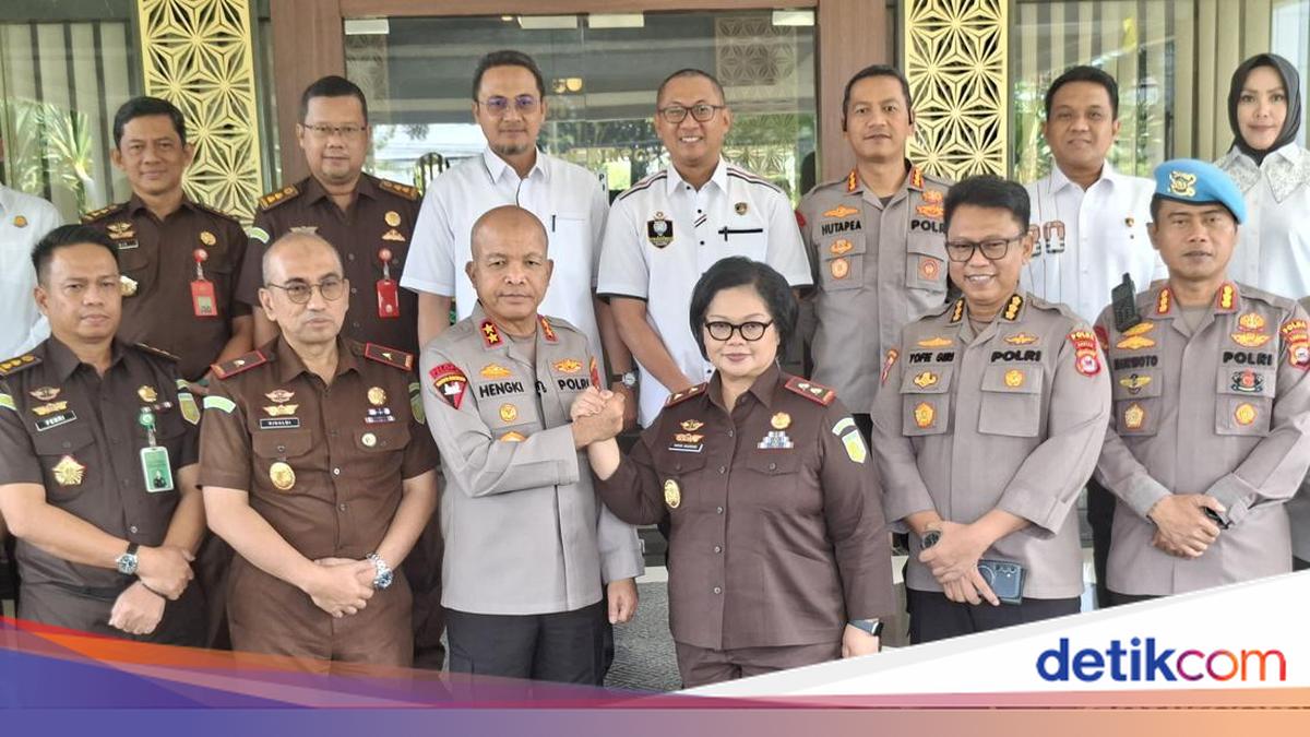 Kapolda Silaturahmi dengan Kajati Banten, Bicara Sinergi-Restorative Justice