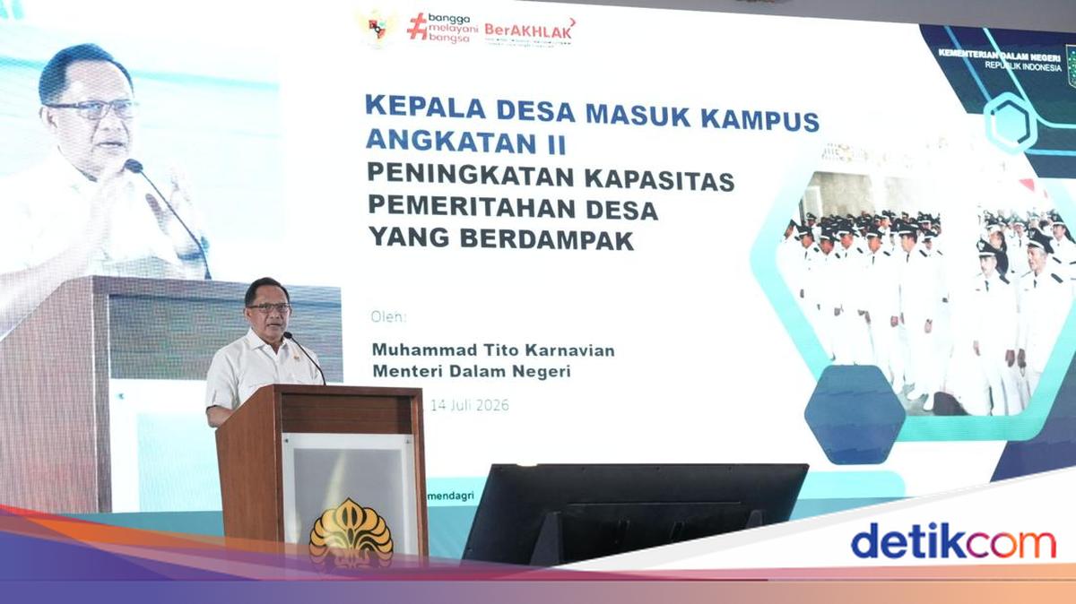 Mendagri Ingatkan Kades Hati-hati Kelola Dana Desa: Kalau Salah, Ada Pidana