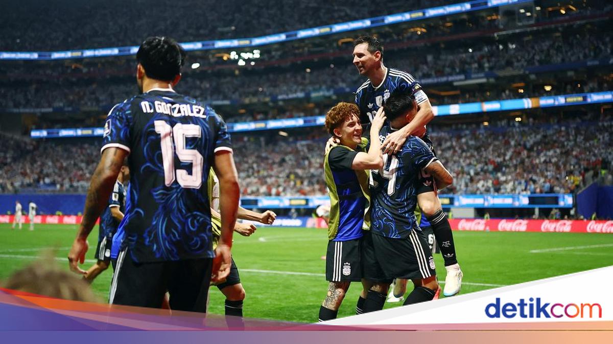 Argentina lolos final, Inggris pulang lagi — photo: detikSport