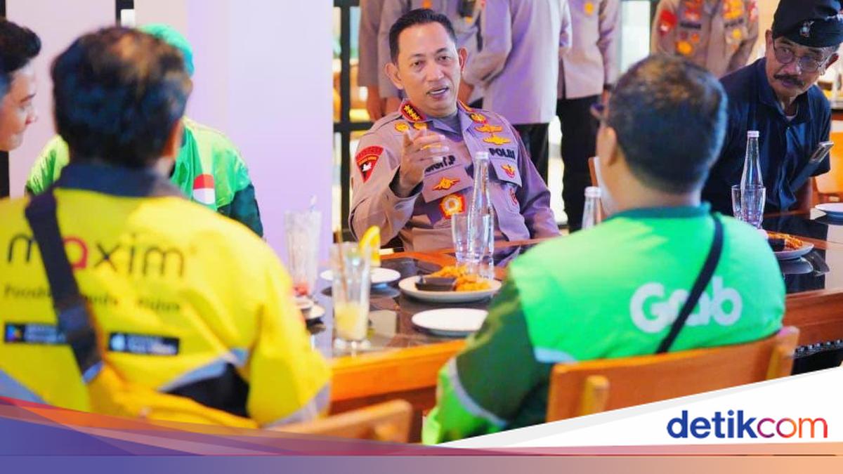 Kapolri Serap Aspirasi Ojol hingga Pecalang Bali, Ajak Optimalkan Layanan 110
