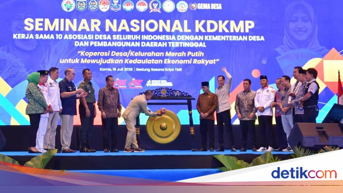 Kemendes dan 10 Asosiasi Desa Gelar Seminar Nasional KDKMP
