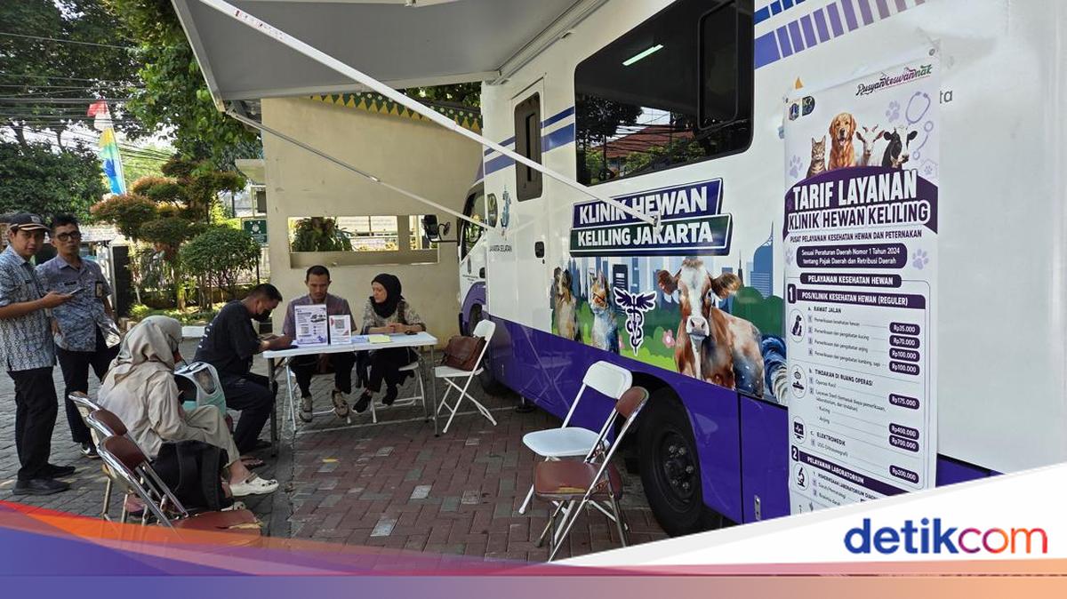 Melihat Isi Mobil Klinik Hewan Keliling di Jagakarsa, Ada USG hingga Inkubator