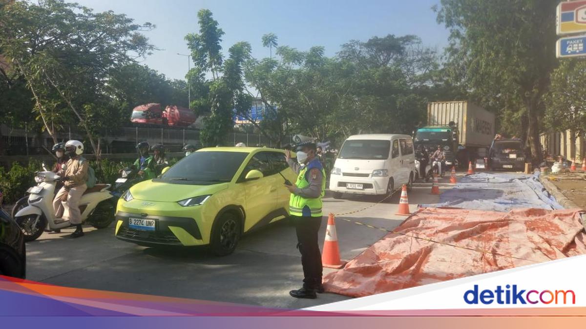 Lalin di Sejumlah Ruas Jalan Arteri Jakarta Macet
