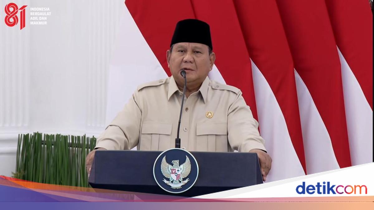 Lewat Vicon, Prabowo Minta Maaf Tak Hadiri Langsung Groundbreaking Abadi Masela