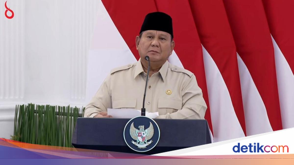 Prabowo: RI Dibilang Bangsa Malas, Padahal Rakyat Kita Berjuang Keras