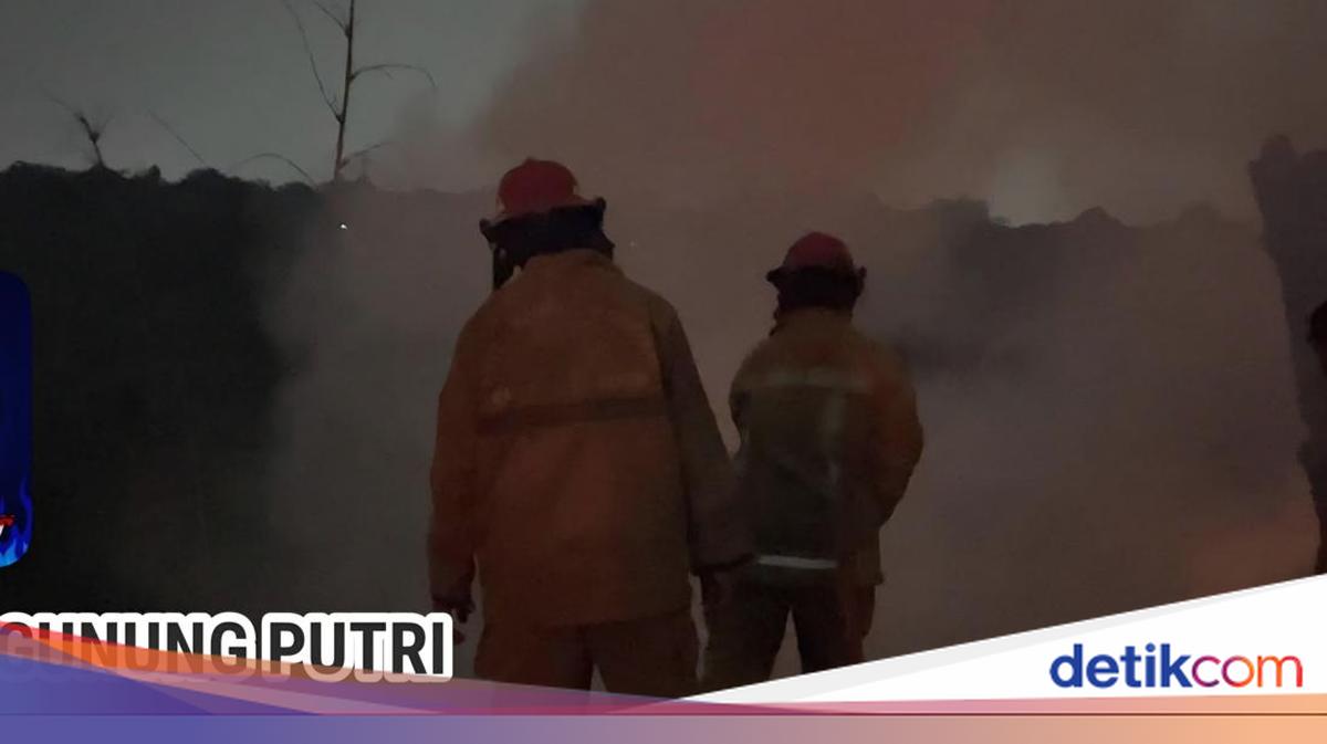 TPS di Gunung Putri Bogor Kebakaran, Sumber Api Diduga dari Bakar Kasur