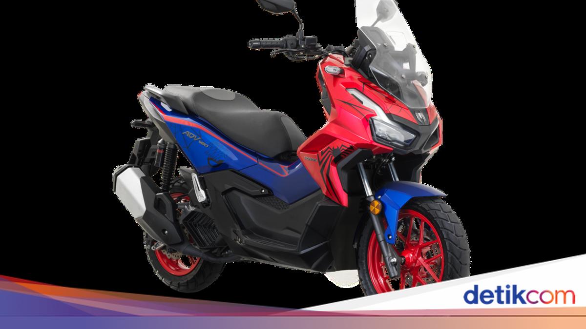 Tampang Honda ADV 160 Edisi Spider-Man yang Stoknya Cuma 300 Unit