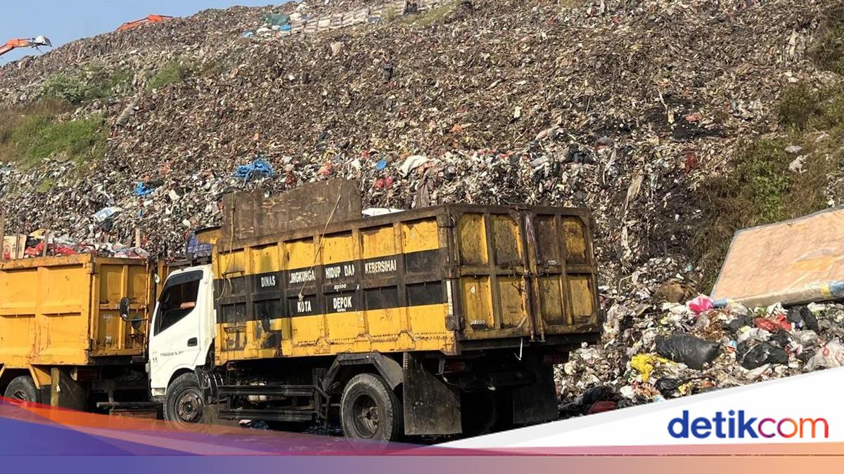 Kebakaran di TPA Cipayung Depok Sempat Membesar Diduga Akibat Gas Metana