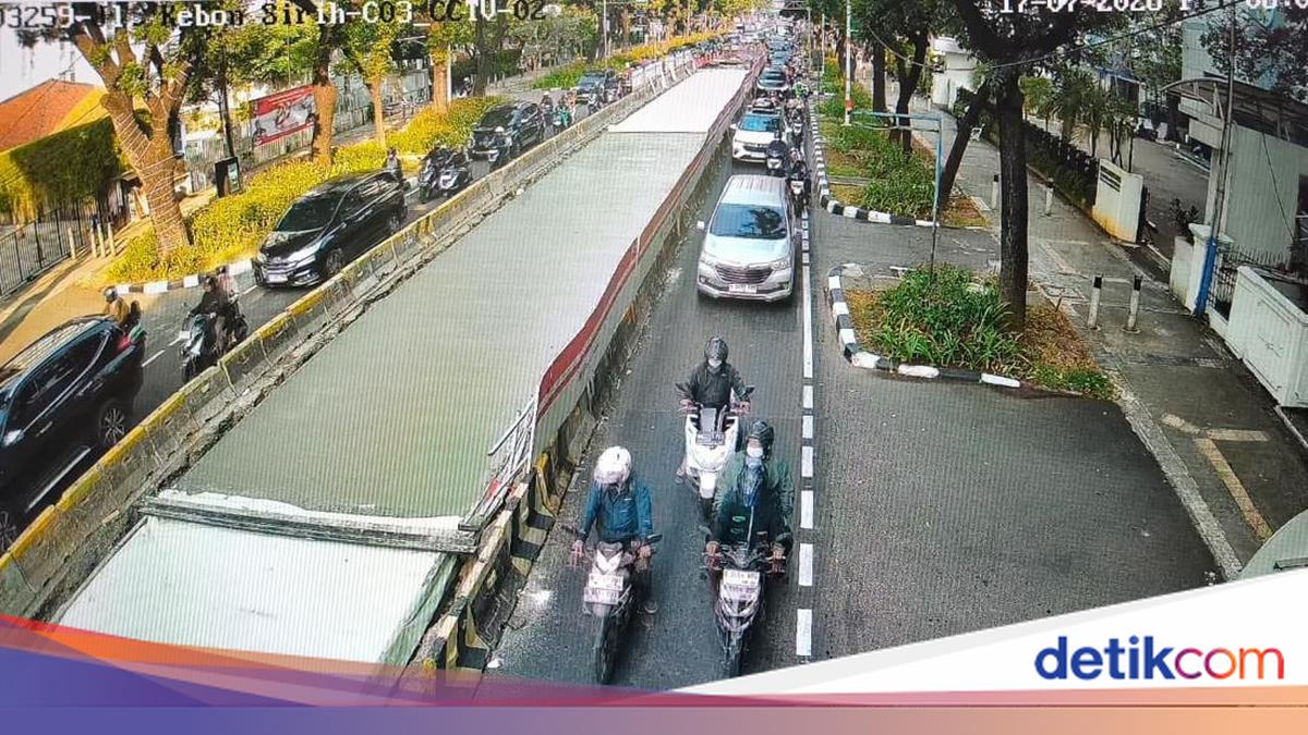 Akan Dibeton, Jalan Kebon Sirih Tak Lagi Diaspal karena Tanah Labil