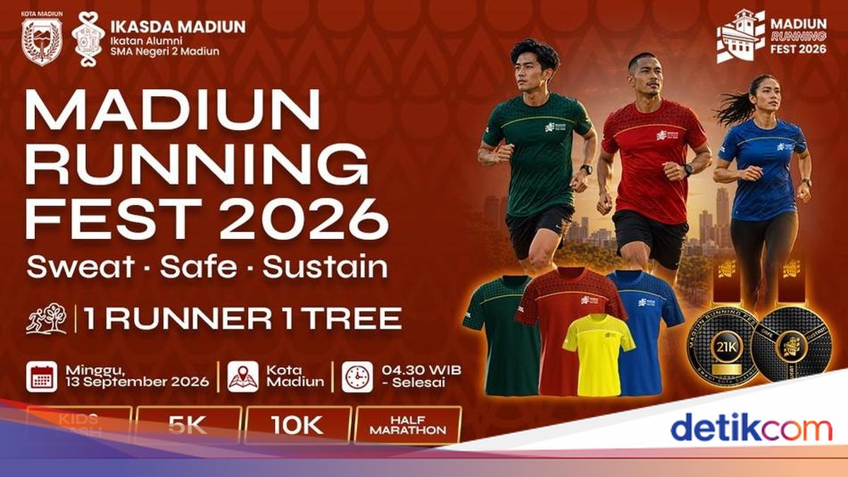 Yuk Ikutan Half Marathon di Madiun Running Fest 2026, Daftar Sekarang!