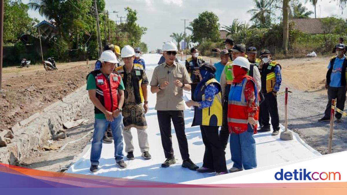 Tinjau Proyek Jalan, Gubernur Lampung Tekankan Kualitas-Pengawasan Berlapis