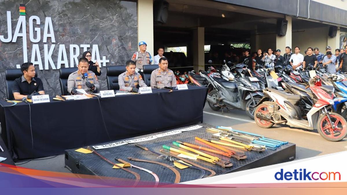 Operasi Berantas Jaya, Polres Bekasi Kota Ungkap 77 Kasus Begal-Curanmor