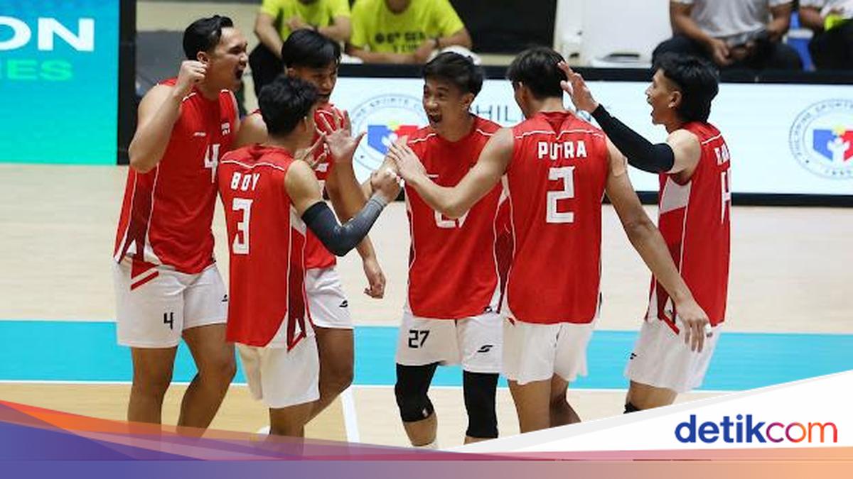 Hasil SEA V Cup 2026: Timnas Voli Putra Indonesia Menang Lawan Filipina, Lolos ke Semifinal