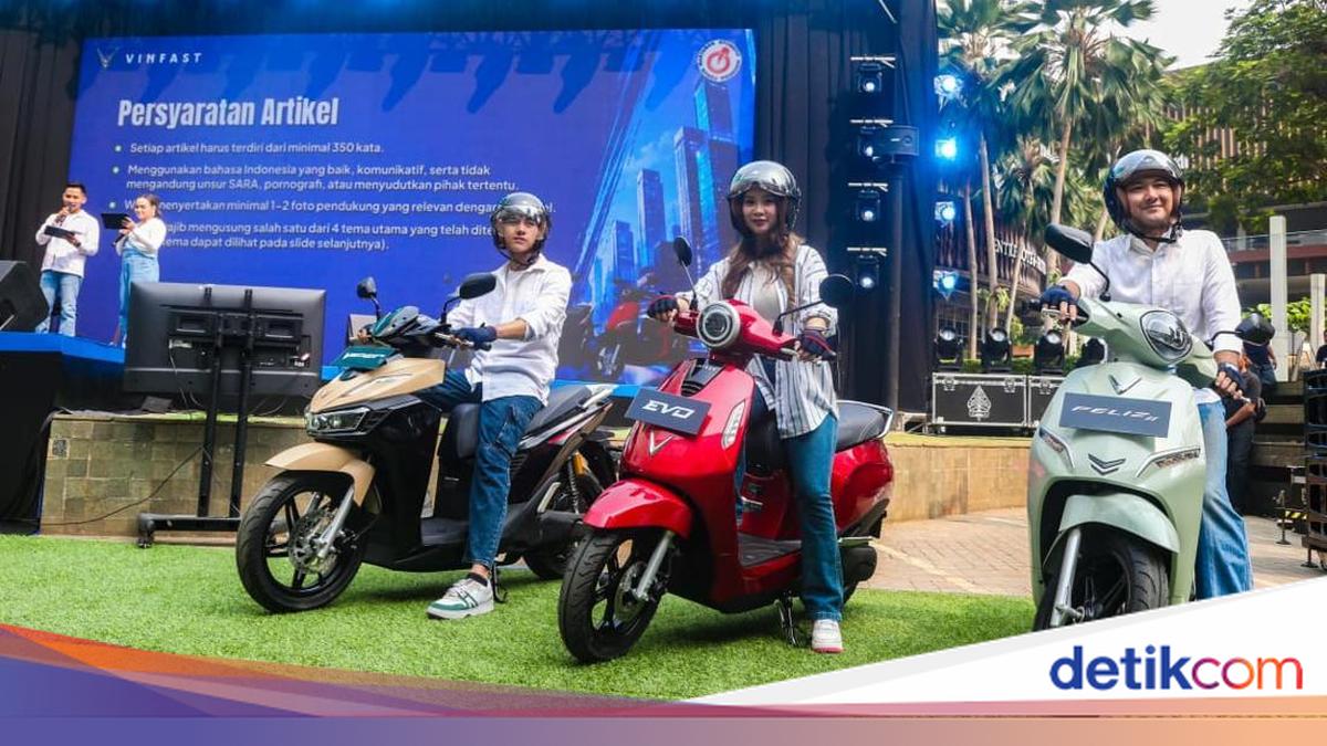 VinFast Luncurkan Motor Listrik, Harga Mulai Rp 17,5 Juta