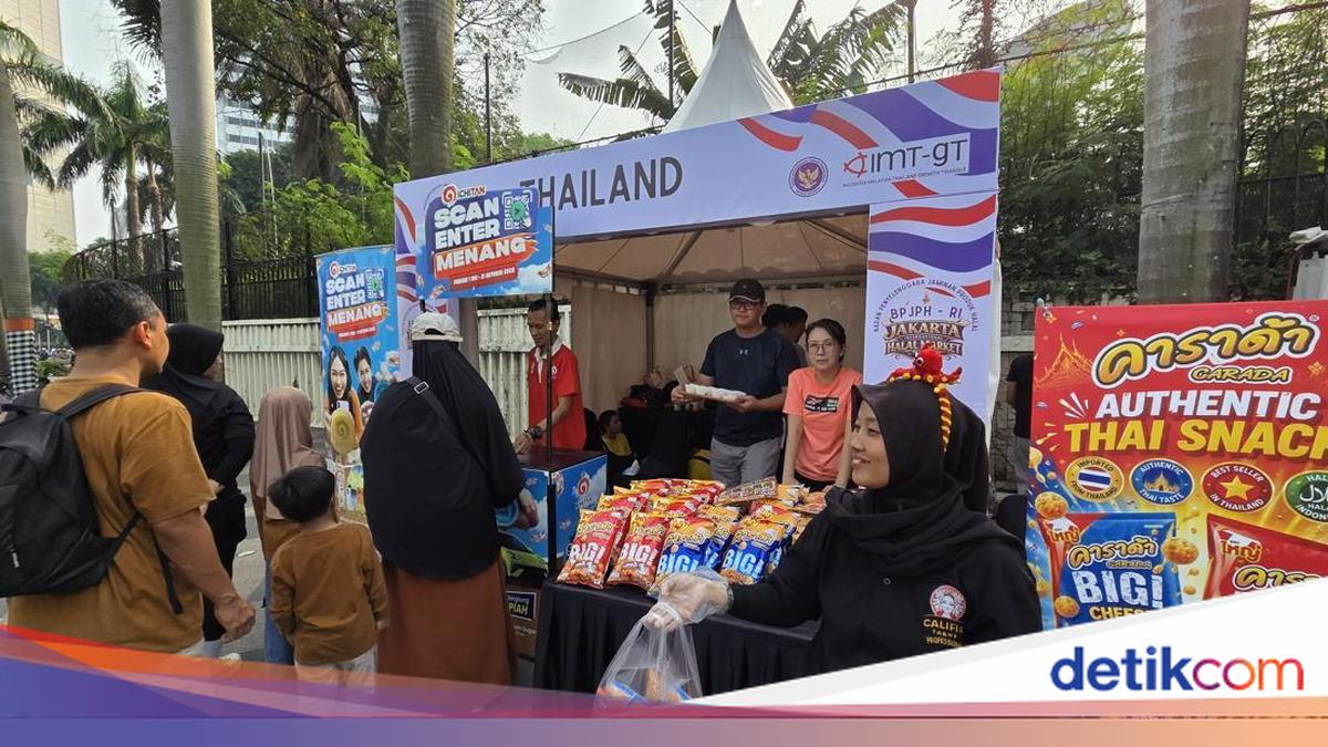 International Halal Market di CFD HI, Warga Cicipi Makanan Thailand-Malaysia
